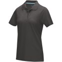 Damska organiczna koszulka polo Graphite z certyfikatem GOTS szary sztormowy (37509891)