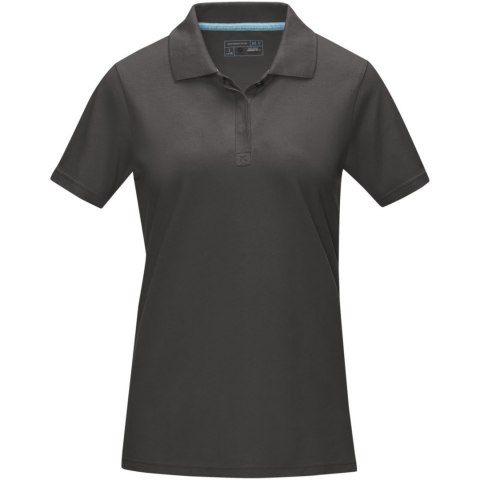Damska organiczna koszulka polo Graphite z certyfikatem GOTS szary sztormowy (37509892) Damska organiczna koszulka polo Graphite z certyfikatem GOTS szary sztormowy (37509892)