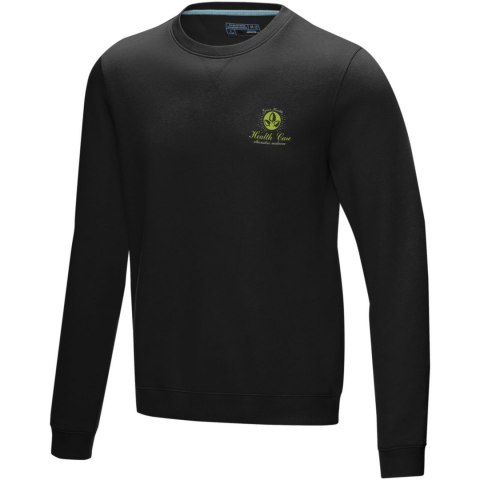 Męska organiczna bluza Jasper wykonana z GRS z recyclingu i posiadająca certyfikat GOTS czarny (37512993) Męska organiczna bluza Jasper wykonana z GRS z recyclingu i posiadająca certyfikat GOTS czarny (37512993)