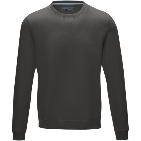 Męska organiczna bluza Jasper wykonana z GRS z recyclingu i posiadająca certyfikat GOTS szary sztormowy (37512892) Męska organiczna bluza Jasper wykonana z GRS z recyclingu i posiadająca certyfikat GOTS szary sztormowy (37512892)