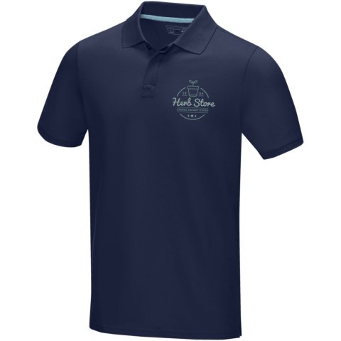 Męska organiczna koszulka polo Graphite z certyfikatem GOTS granatowy (37508491) Męska organiczna koszulka polo Graphite z certyfikatem GOTS granatowy (37508491)
