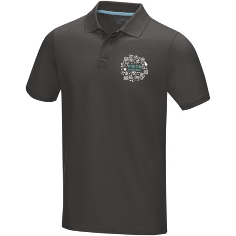 Męska organiczna koszulka polo Graphite z certyfikatem GOTS szary sztormowy (37508892) Męska organiczna koszulka polo Graphite z certyfikatem GOTS szary sztormowy (37508892)