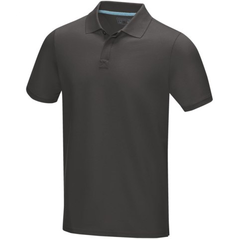 Męska organiczna koszulka polo Graphite z certyfikatem GOTS szary sztormowy (37508895) Męska organiczna koszulka polo Graphite z certyfikatem GOTS szary sztormowy (37508895)