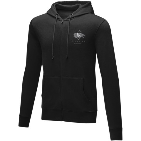 Theron męska zapinana na zamek bluza z kapturem czarny (38229994) Theron męska zapinana na zamek bluza z kapturem czarny (38229994)