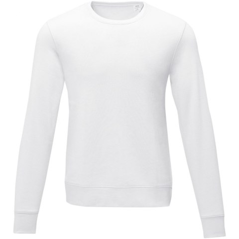 Zenon męska bluza z okrągłym dekoltem biały (38231014) Zenon męska bluza z okrągłym dekoltem biały (38231014)