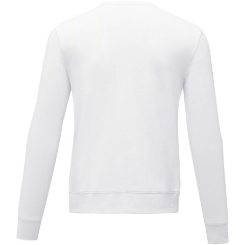 Zenon męska bluza z okrągłym dekoltem biały (38231014) Zenon męska bluza z okrągłym dekoltem biały (38231014)