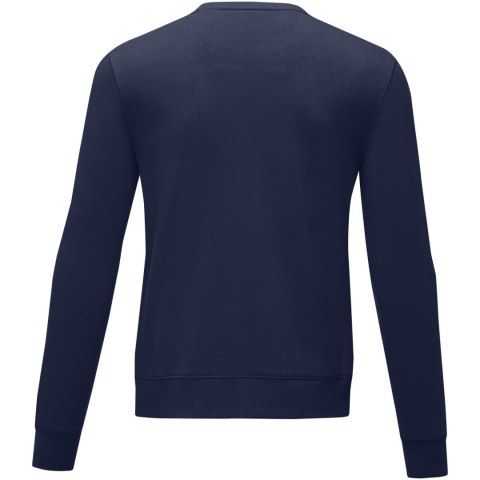 Zenon męska bluza z okrągłym dekoltem granatowy (38231498) Zenon męska bluza z okrągłym dekoltem granatowy (38231498)