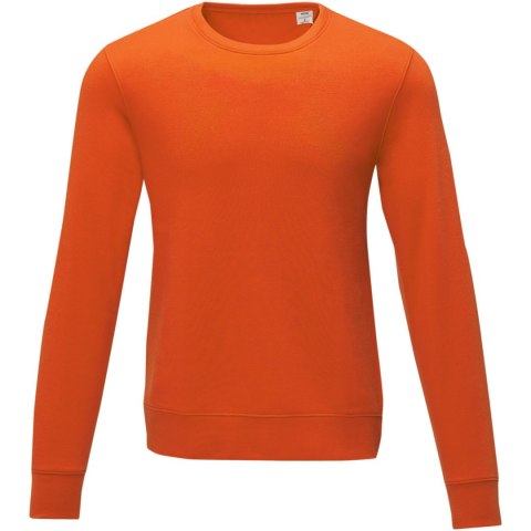 Zenon męska bluza z okrągłym dekoltem pomarańczowy (38231336) Zenon męska bluza z okrągłym dekoltem pomarańczowy (38231336)