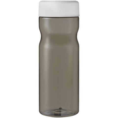H2O Active® Eco Base 650 ml screw cap water bottle ciemnografitowy, biały (21043501) H2O Active® Eco Base 650 ml screw cap water bottle ciemnografitowy, biały (21043501)