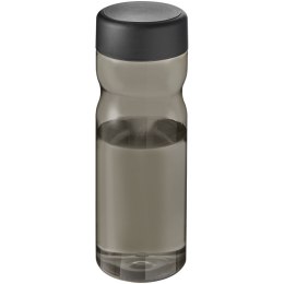 H2O Active® Eco Base 650 ml screw cap water bottle ciemnografitowy, czarny (21043500)