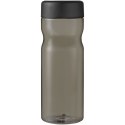 H2O Active® Eco Base 650 ml screw cap water bottle ciemnografitowy, czarny (21043500)