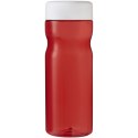 H2O Active® Eco Base 650 ml screw cap water bottle czerwony, biały (21043507)