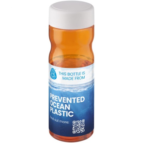 H2O Active® Eco Base 650 ml screw cap water bottle pomarańczowy, biały (21043505) H2O Active® Eco Base 650 ml screw cap water bottle pomarańczowy, biały (21043505)