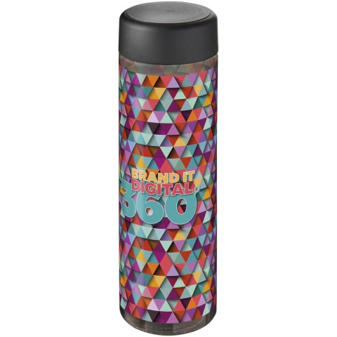 H2O Active® Vibe 850 ml screw cap water bottle ciemnografitowy, czarny (21043012) H2O Active® Vibe 850 ml screw cap water bottle ciemnografitowy, czarny (21043012)