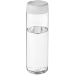 H2O Active® Vibe 850 ml screw cap water bottle przezroczysty, biały (21043003)