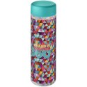 H2O Active® Vibe 850 ml screw cap water bottle przezroczysty, błękitny (21043004)