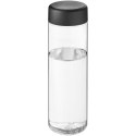 H2O Active® Vibe 850 ml screw cap water bottle przezroczysty, czarny (21043000)