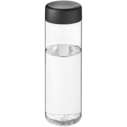 H2O Active® Vibe 850 ml screw cap water bottle przezroczysty, czarny (21043000)