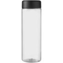 H2O Active® Vibe 850 ml screw cap water bottle przezroczysty, czarny (21043000)