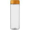 H2O Active® Vibe 850 ml screw cap water bottle przezroczysty, pomarańczowy (21043010)