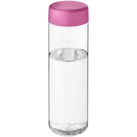 H2O Active® Vibe 850 ml screw cap water bottle przezroczysty, różowy (21043008)