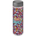 H2O Active® Vibe 850 ml screw cap water bottle przezroczysty, szary sztormowy (21043011)