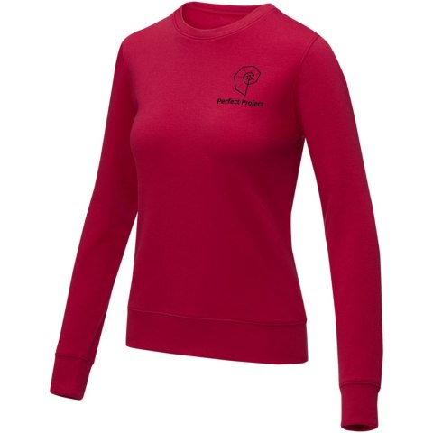 Zenon damska bluza z okrągłym dekoltem czerwony (38232250) Zenon damska bluza z okrągłym dekoltem czerwony (38232250)