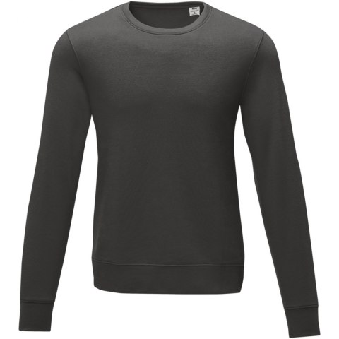 Zenon męska bluza z okrągłym dekoltem szary sztormowy (38231892) Zenon męska bluza z okrągłym dekoltem szary sztormowy (38231892)