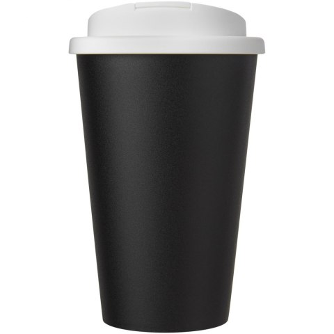 Kubek Americano® Eco z recyklingu o pojemności 350 ml z pokrywą odporną na zalanie biały, czarny (21042501) Kubek Americano® Eco z recyklingu o pojemności 350 ml z pokrywą odporną na zalanie biały, czarny (21042501)