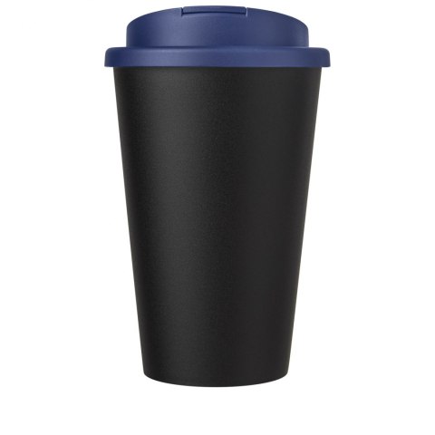 Kubek Americano® Eco z recyklingu o pojemności 350 ml z pokrywą odporną na zalanie niebieski, czarny (21042552) Kubek Americano® Eco z recyklingu o pojemności 350 ml z pokrywą odporną na zalanie niebieski, czarny (21042552)