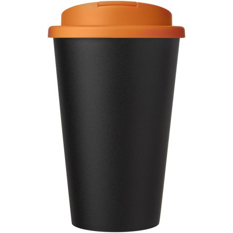 Kubek Americano® Eco z recyklingu o pojemności 350 ml z pokrywą odporną na zalanie pomarańczowy, czarny (21042531) Kubek Americano® Eco z recyklingu o pojemności 350 ml z pokrywą odporną na zalanie pomarańczowy, czarny (21042531)