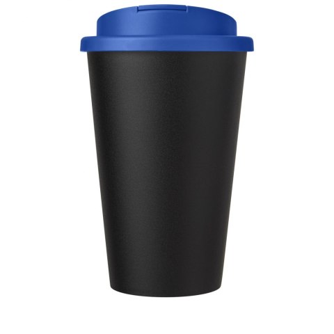 Kubek Americano® Eco z recyklingu o pojemności 350 ml z pokrywą odporną na zalanie średnioniebieski, czarny (21042591) Kubek Americano® Eco z recyklingu o pojemności 350 ml z pokrywą odporną na zalanie średnioniebieski, czarny (21042591)