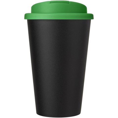 Kubek Americano® Eco z recyklingu o pojemności 350 ml z pokrywą odporną na zalanie zielony, czarny (21042561) Kubek Americano® Eco z recyklingu o pojemności 350 ml z pokrywą odporną na zalanie zielony, czarny (21042561)