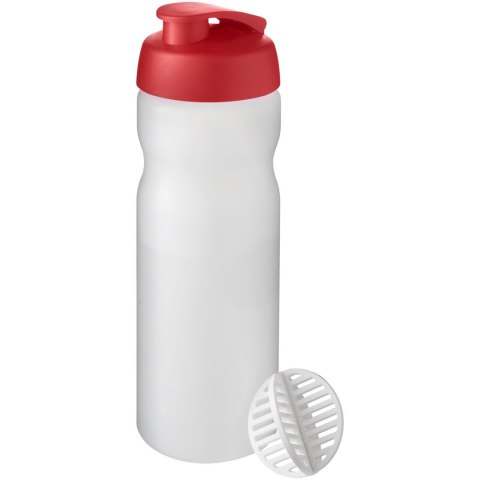 Shaker Baseline Plus o pojemności 650 ml czerwony, szroniony bezbarwny (21070321)