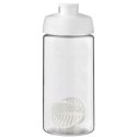 Shaker H2O Active Bop o pojemności 500ml biały, przezroczysty (21070401)