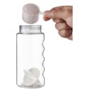 Shaker H2O Active Bop o pojemności 500ml biały, przezroczysty (21070401)