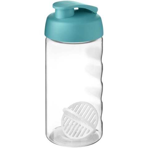 Shaker H2O Active Bop o pojemności 500ml błękitny, przezroczysty (21070451)