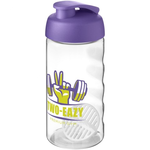 Shaker H2O Active Bop o pojemności 500ml fioletowy, przezroczysty (21070437) Shaker H2O Active Bop o pojemności 500ml fioletowy, przezroczysty (21070437)