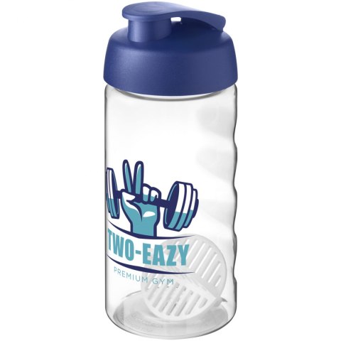 Shaker H2O Active Bop o pojemności 500ml niebieski, przezroczysty (21070452) Shaker H2O Active Bop o pojemności 500ml niebieski, przezroczysty (21070452)