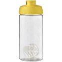 Shaker H2O Active Bop o pojemności 500ml żółty, przezroczysty (21070411)