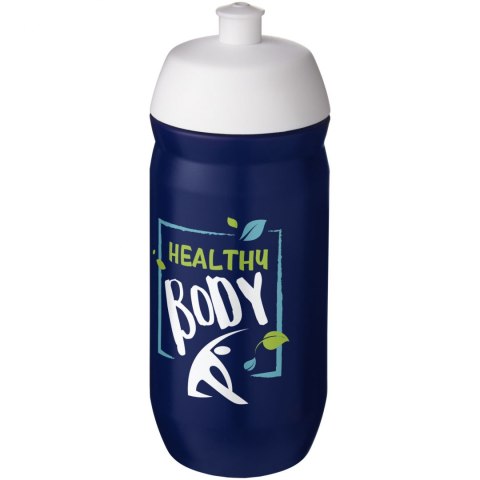 Bidon HydroFlex™o pojemności 500 ml biały, niebieski (21044194) Bidon HydroFlex™o pojemności 500 ml biały, niebieski (21044194)