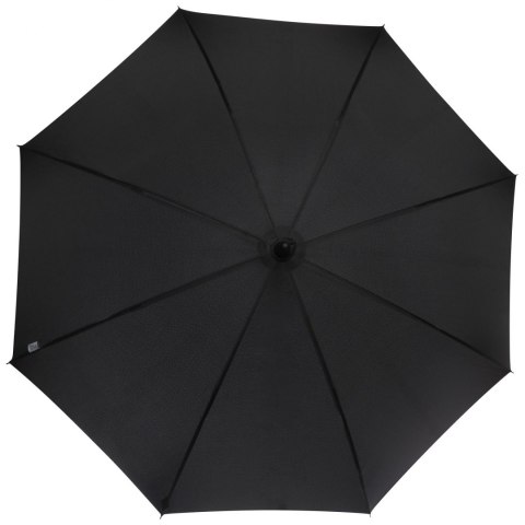 Fontana parasol z funkcją automatycznego otwierania, w optyce karbonowej i z przekrzywioną rączką o wymiarach 23" czarny (109413 Fontana parasol z funkcją automatycznego otwierania, w optyce karbonowej i z przekrzywioną rączką o wymiarach 23" czarny (109413