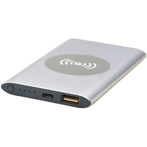Juice bezprzewodowy powerbank 4000 mAh srebrny (12417281) Juice bezprzewodowy powerbank 4000 mAh srebrny (12417281)