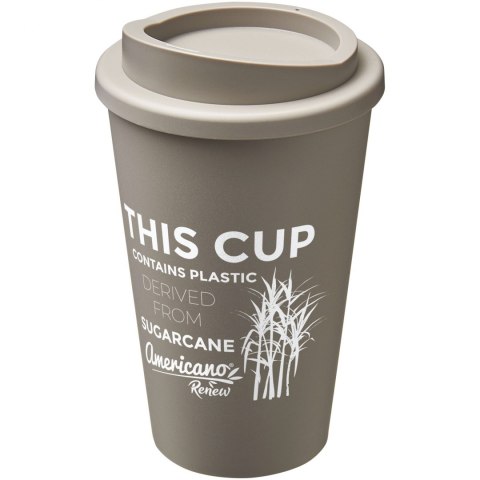 Kubek termiczny z serii Americano® Renew o pojemności 350 ml szary kamienny (21042682) Kubek termiczny z serii Americano® Renew o pojemności 350 ml szary kamienny (21042682)
