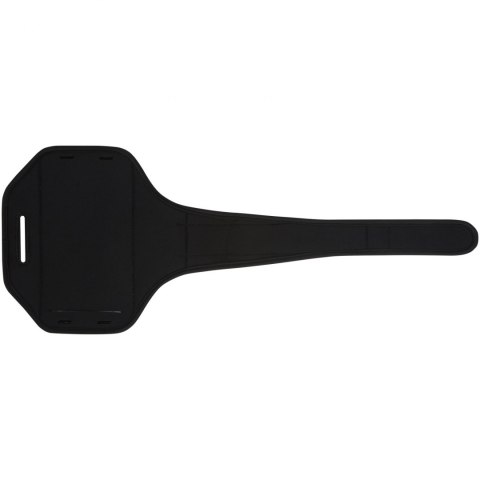 Odblaskowa bransoletka na smartfon Haile z przezroczystym etui czarny (12500090) Odblaskowa bransoletka na smartfon Haile z przezroczystym etui czarny (12500090)