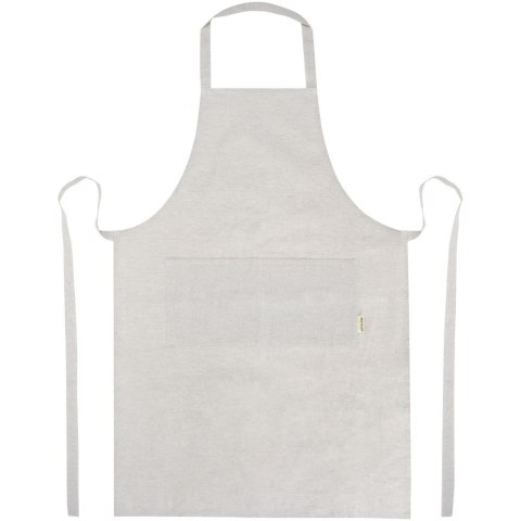 Pheebs Fartuch z bawełny z recyklingu o gramaturze 200 g/m² szary melanż (11313880) Pheebs Fartuch z bawełny z recyklingu o gramaturze 200 g/m² szary melanż (11313880)
