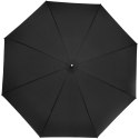 Wiatroodporny parasol golfowy 76 cm z PET z recyklingu Romee czarny (10940990)