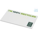 Karteczki samoprzylepne z recyklingu o wymiarach 127 x 75 mm Sticky-Mate® biały (21288011)