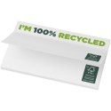 Karteczki samoprzylepne z recyklingu o wymiarach 127 x 75 mm Sticky-Mate® biały (21288014)