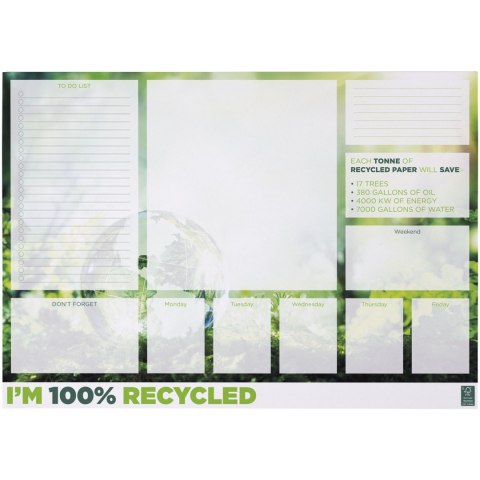 Notatnik Desk-Mate® w formacie A2 z materiałów z recyklingu biały (21278012) Notatnik Desk-Mate® w formacie A2 z materiałów z recyklingu biały (21278012)